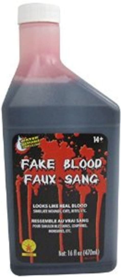 how to make washable fake blood for clothes|non staining stage blood.